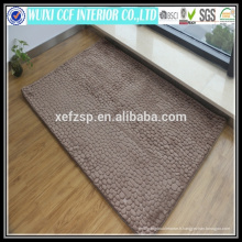 Plancher en microfibre lavable design moderne tapis 3d